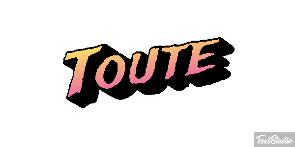 Toute Effet de texte