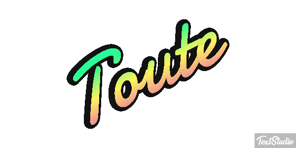 Toute Effet de texte