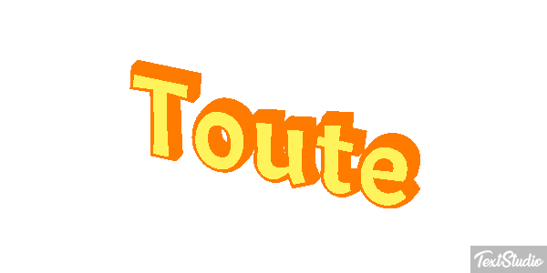 Toute Effet de texte