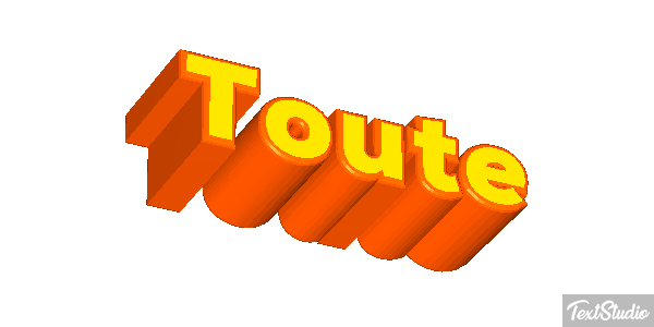 Toute Effet de texte