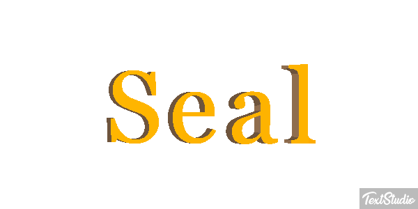 Seal Metin efekti