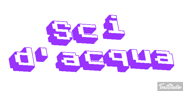 Sci d'acqua Effetto testo