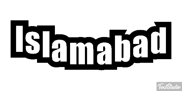 Islamabad Efekt tekstowy