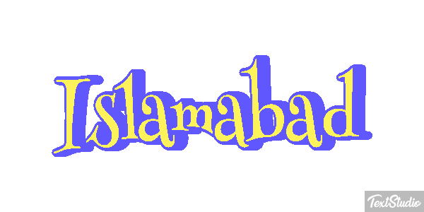 Islamabad Efekt tekstowy