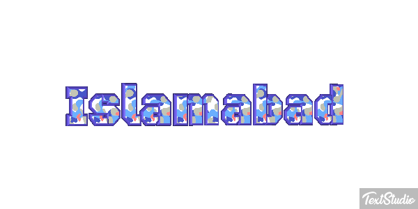 Islamabad Efekt tekstowy