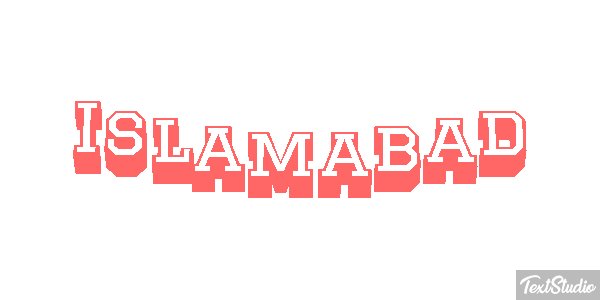 Islamabad Efekt tekstowy