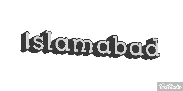 Islamabad Efekt tekstowy