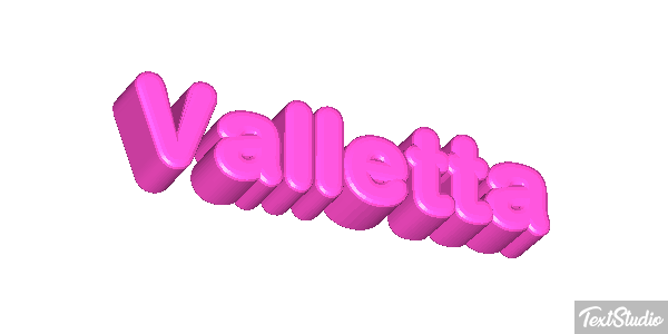 Valletta Efecto de texto