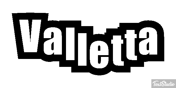 Valletta Efecto de texto