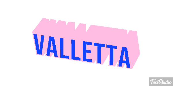 Valletta Efecto de texto