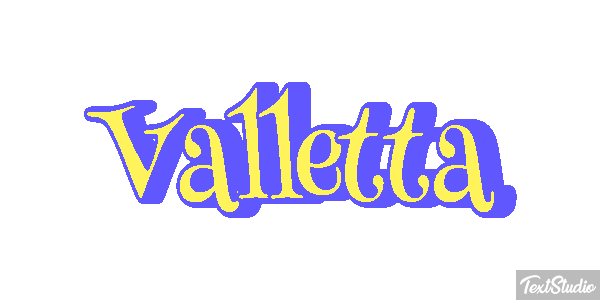 Valletta Efecto de texto