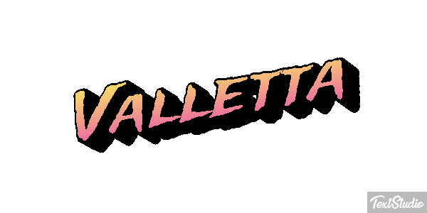 Valletta Efecto de texto
