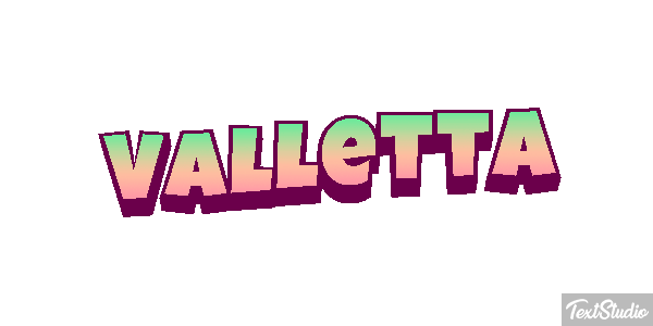 Valletta Efecto de texto