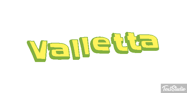 Valletta Efecto de texto