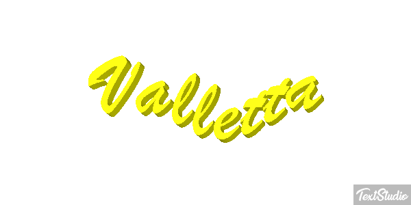 Valletta Efecto de texto