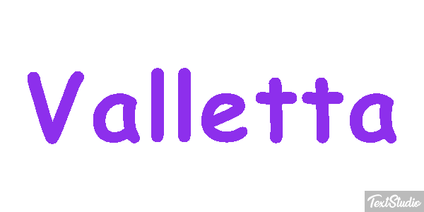 Valletta Efecto de texto