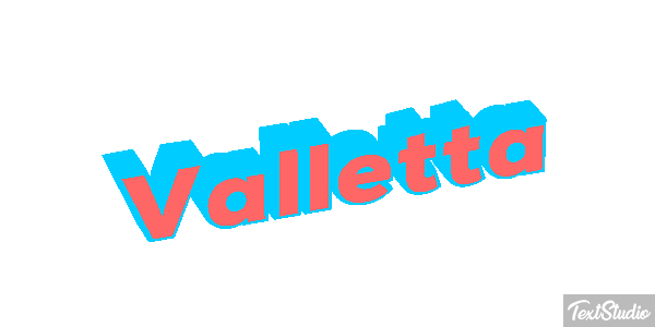 Valletta Efecto de texto