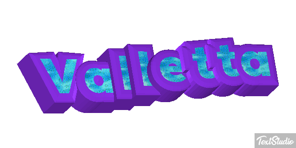 Valletta Efecto de texto