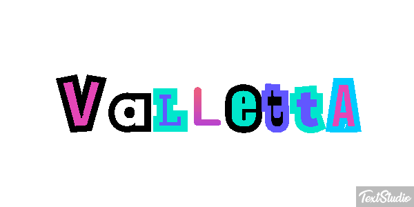 Valletta Efecto de texto