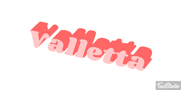 Valletta Efecto de texto