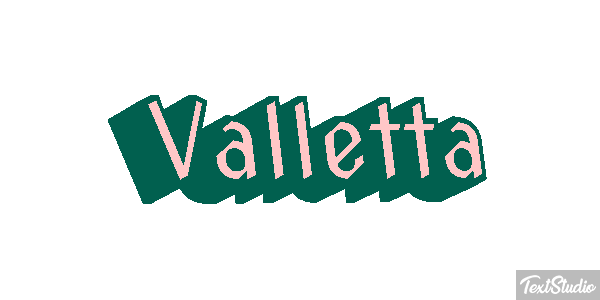 Valletta Efecto de texto
