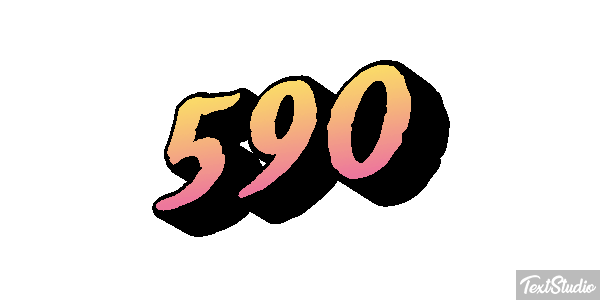 590 テキスト効果