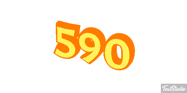 590 テキスト効果