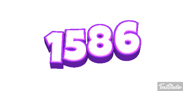 1586 Текстовый эффект
