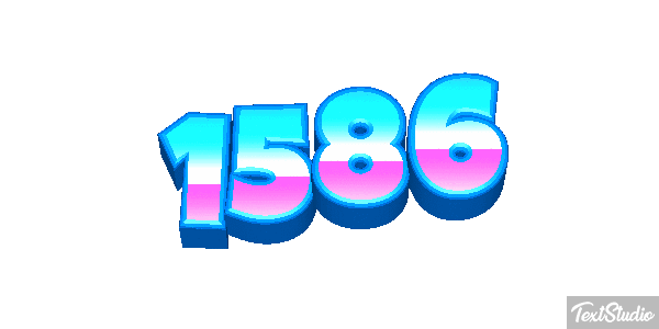 1586 Текстовый эффект