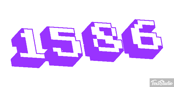 1586 Текстовый эффект