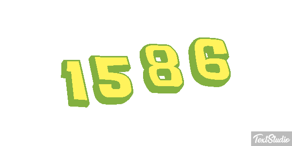 1586 Текстовый эффект