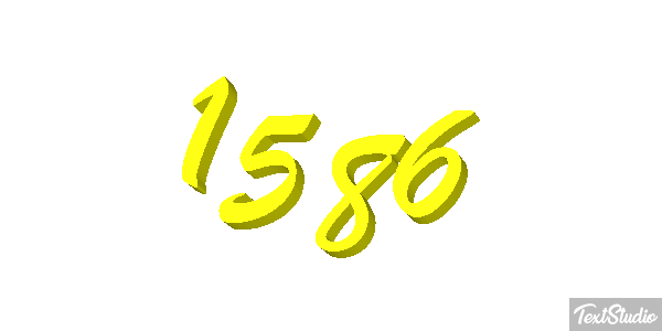 1586 Текстовый эффект