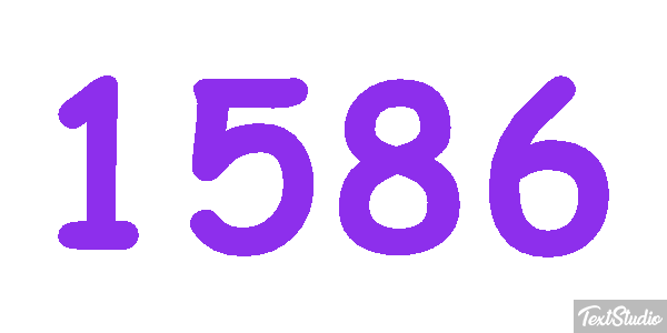 1586 Текстовый эффект