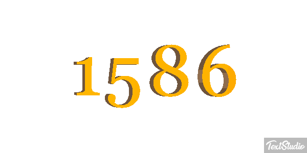 1586 Текстовый эффект