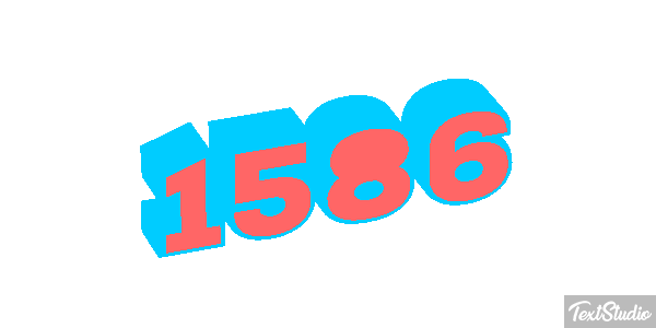 1586 Текстовый эффект