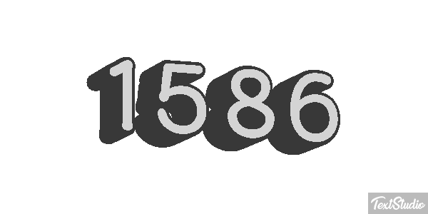 1586 Текстовый эффект