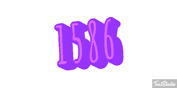 1586 Текстовый эффект