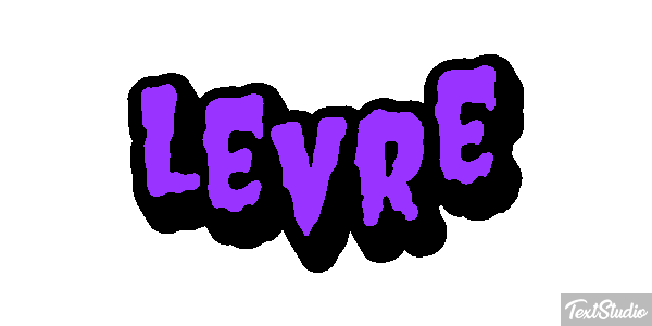 Lèvre Efeito do texto