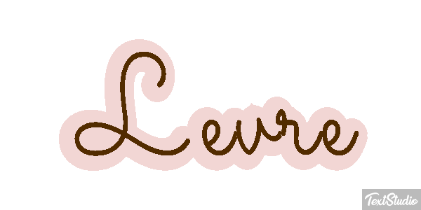 Lèvre Efeito do texto