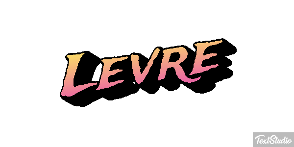 Lèvre Efeito do texto