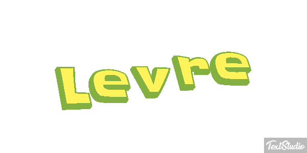 Lèvre Efeito do texto