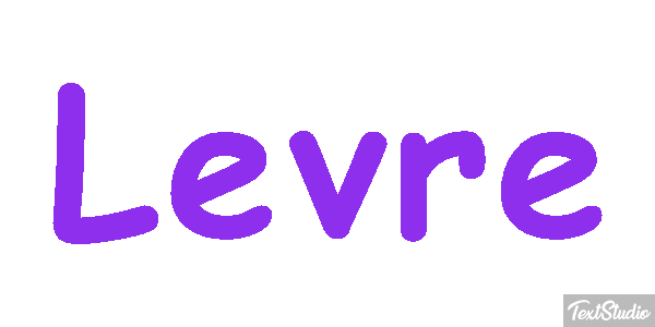 Lèvre Efeito do texto