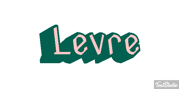 Lèvre Efeito do texto