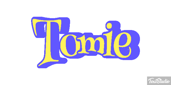 Tomie Text effect