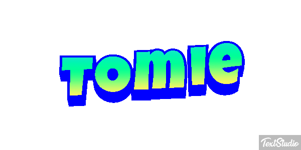 Tomie Text effect