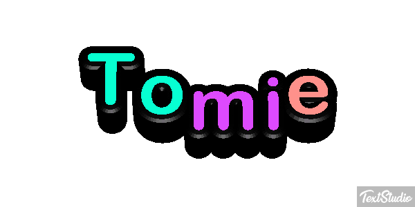 Tomie Text effect