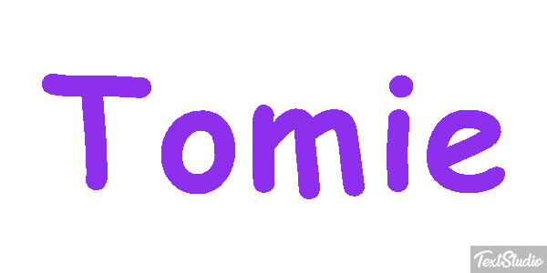 Tomie Text effect