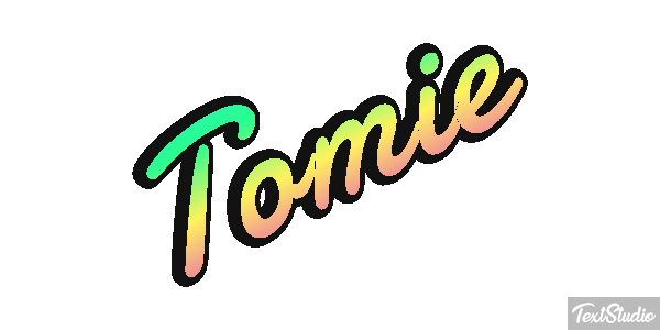Tomie Text effect