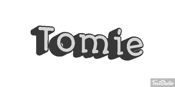 Tomie Text effect