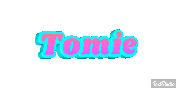 Tomie Text effect